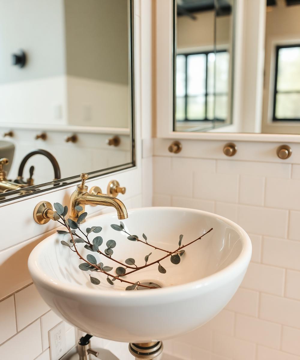 Wash basin detail