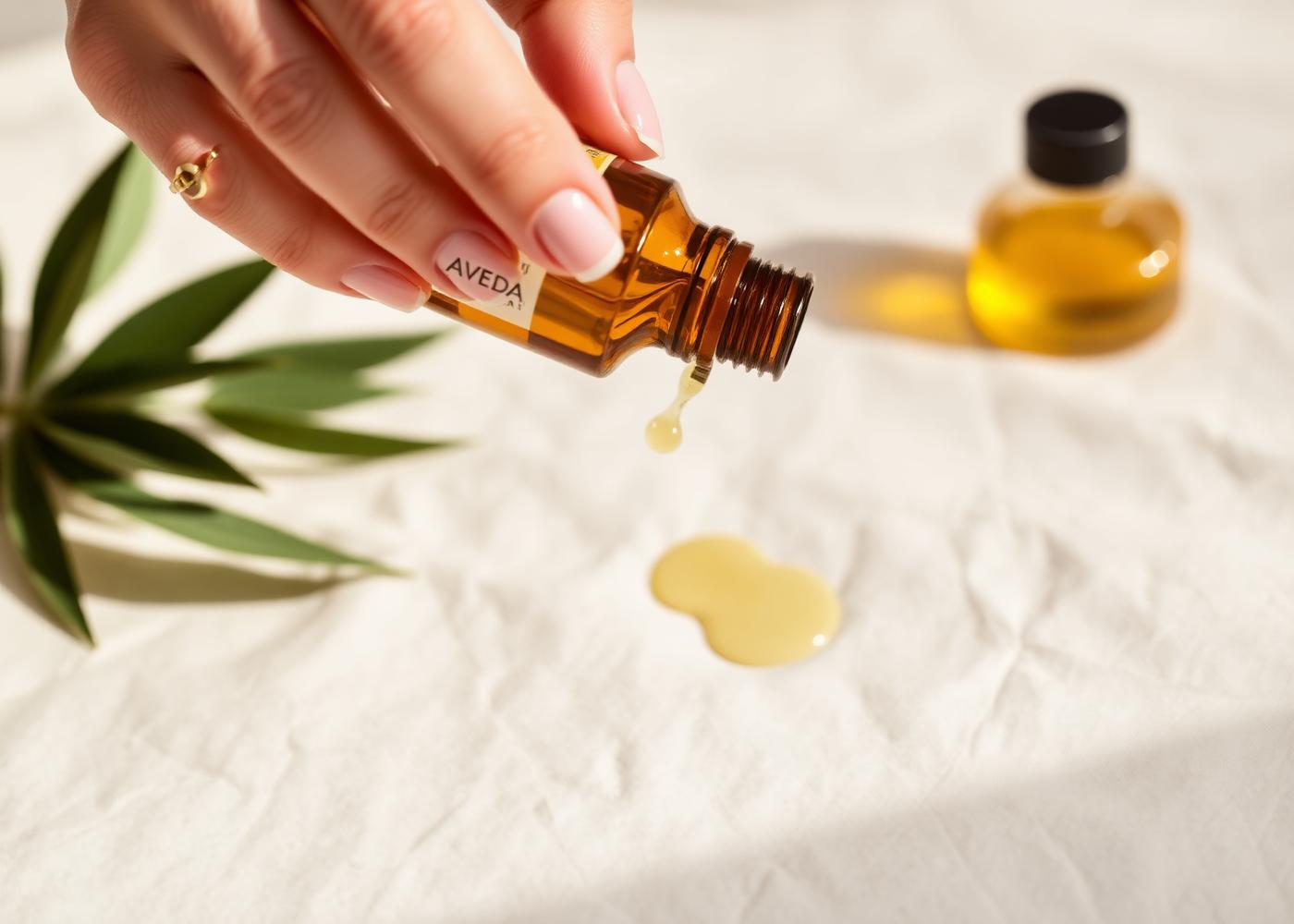 Aveda plant-based oil ritual